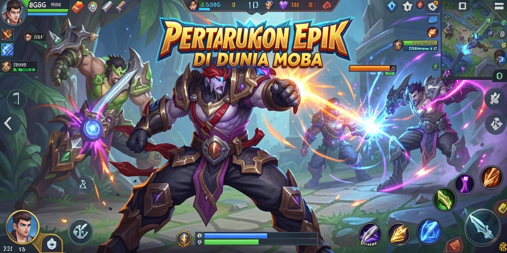 Tangkapan layar dari gameplay mendebarkan 8G8G.