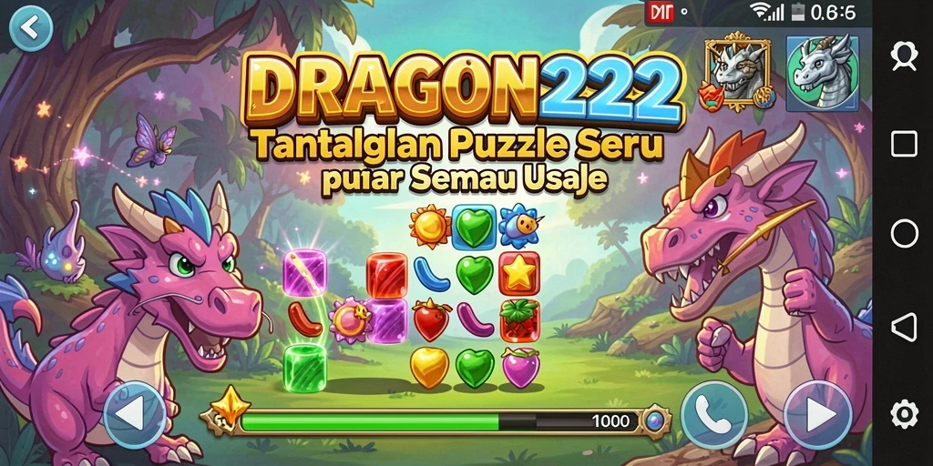 Tampilan gameplay DRAGON222 yang menarik dengan berbagai puzzle menantang.