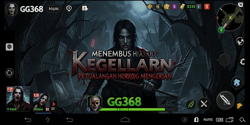 Gameplay Horror GG368 yang menegangkan dan mengerikan.