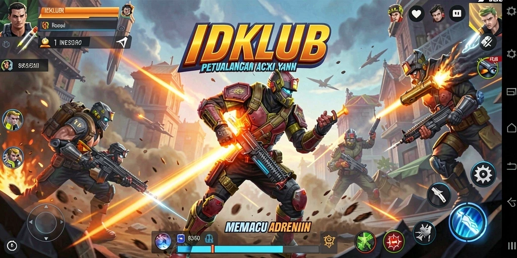Gameplay menegangkan di IDKLUB dengan aksi yang memikat.