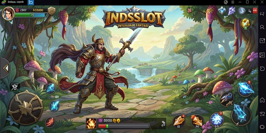 Tampilan gameplay seru dalam dunia RPG yang penuh petualangan.