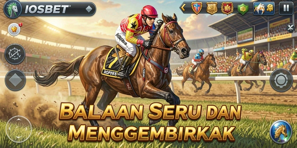 Gameplay luar biasa balapan mobil di IOSBET.