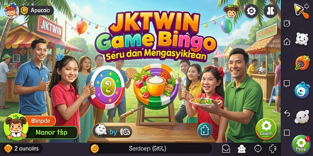 Tampilan gameplay Bingo yang seru di JKTWIN.