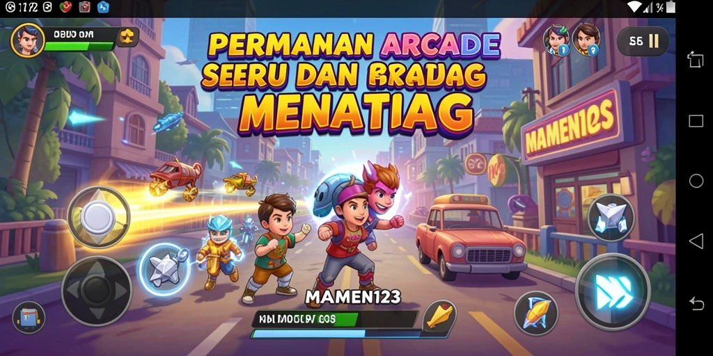 Gameplay seru MAMEN123 yang mengasyikkan dan menantang.