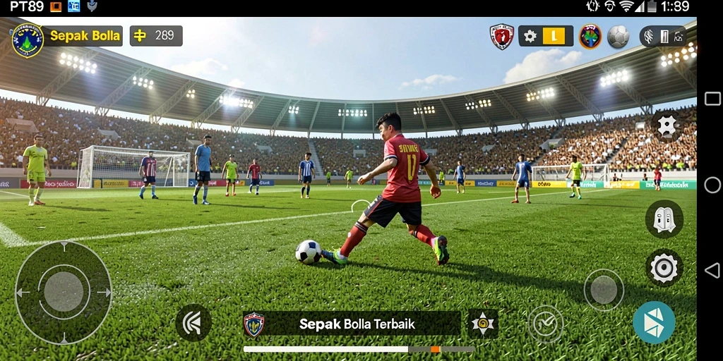 Tampilan gameplay PT89 yang seru dan mengasyikkan.