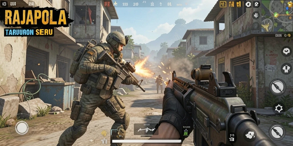 Gameplay seru RAJAPOLA dengan grafis memukau dan aksi cepat.