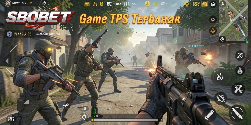 Tampilan seru dari gameplay TPS di SBOBET yang penuh aksi.