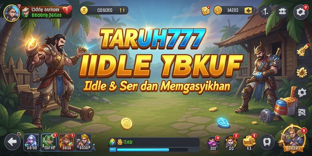 Screenshot gameplay TARUH777 yang menampilkan karakter dan aksi seru.